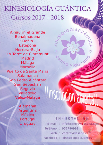 Cursos disponibles de Kinesiología Cuántica